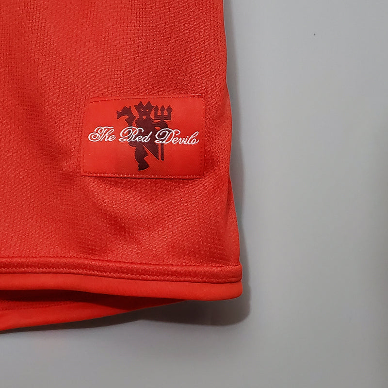 Camisa Manchester United - Retrô | 07/08 - Versão Champions League - (Casa)