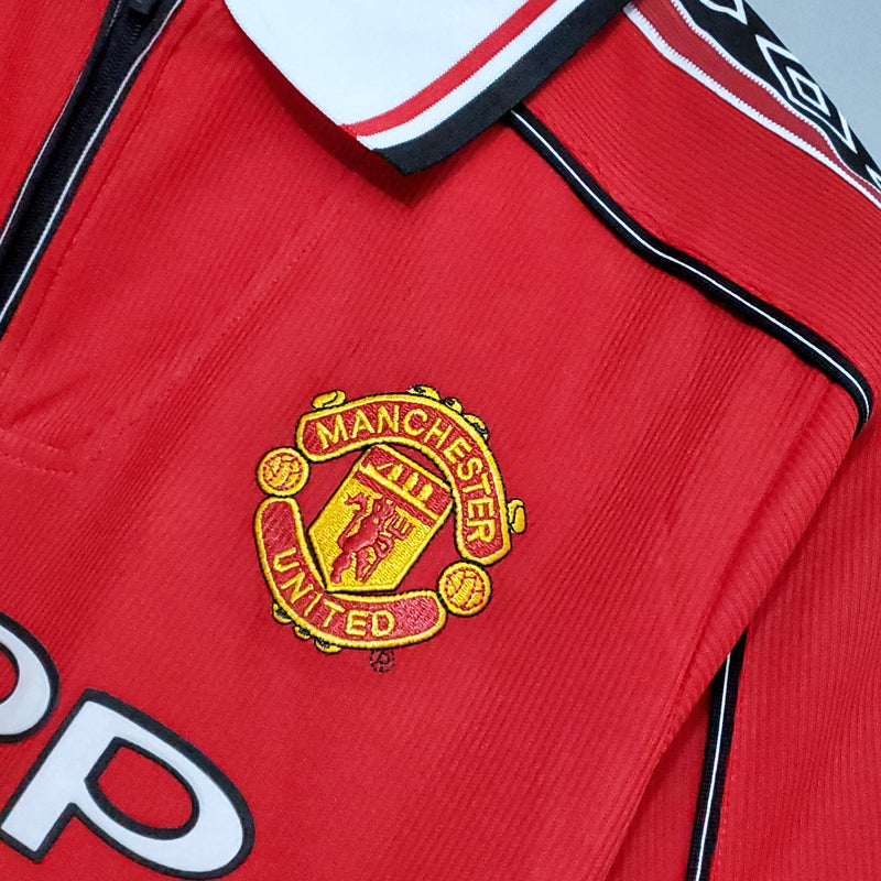 Camisa Manchester United - Retrô | 98/99 - (Casa)