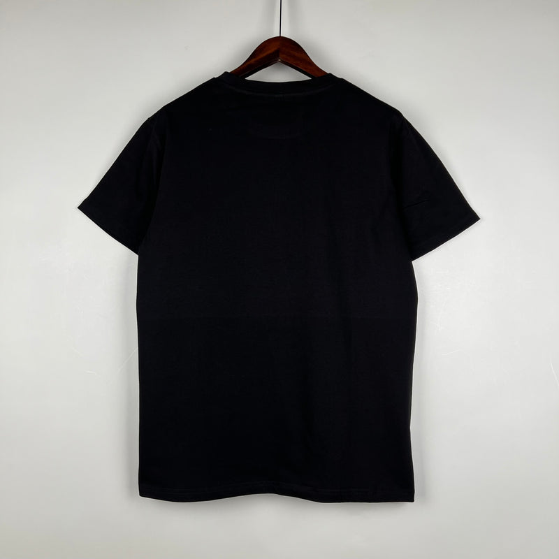 Camisa PSG - Torcedor | 23/24 - Camiseta de Algodão Preta