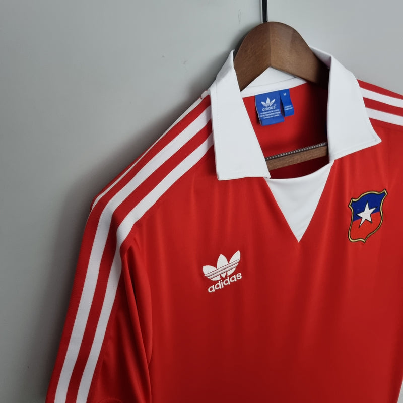Camisa Chile - Retrô | 1982 - (Casa)