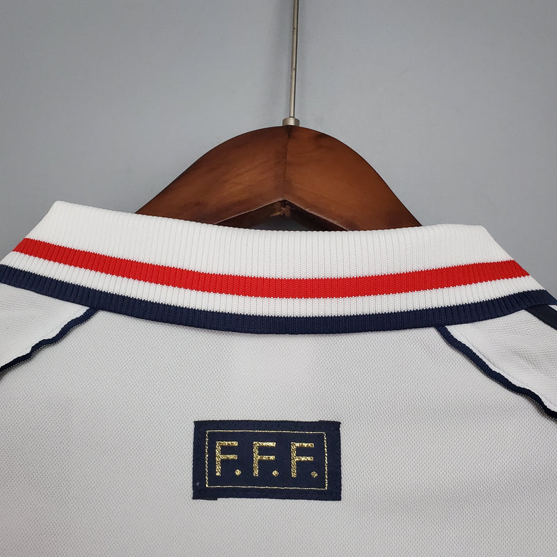 Camisa França - Retrô | 1998 - (Fora)