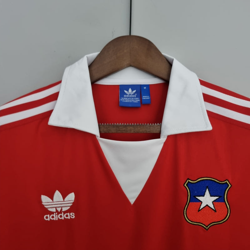 Camisa Chile - Retrô | 1982 - (Casa)