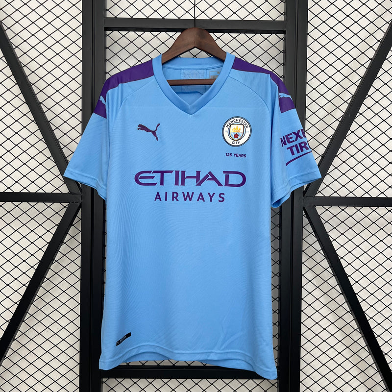 Camisa Manchester City - Retrô | 19/20 - (Casa)