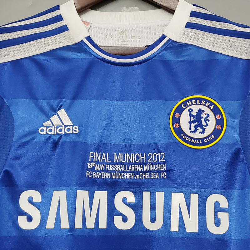 Camisa Chelsea - Retrô | 11/12 - Versão Champions League - (Casa)