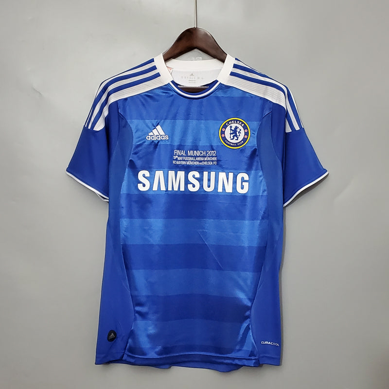Camisa Chelsea - Retrô | 11/12 - Versão Champions League - (Casa)