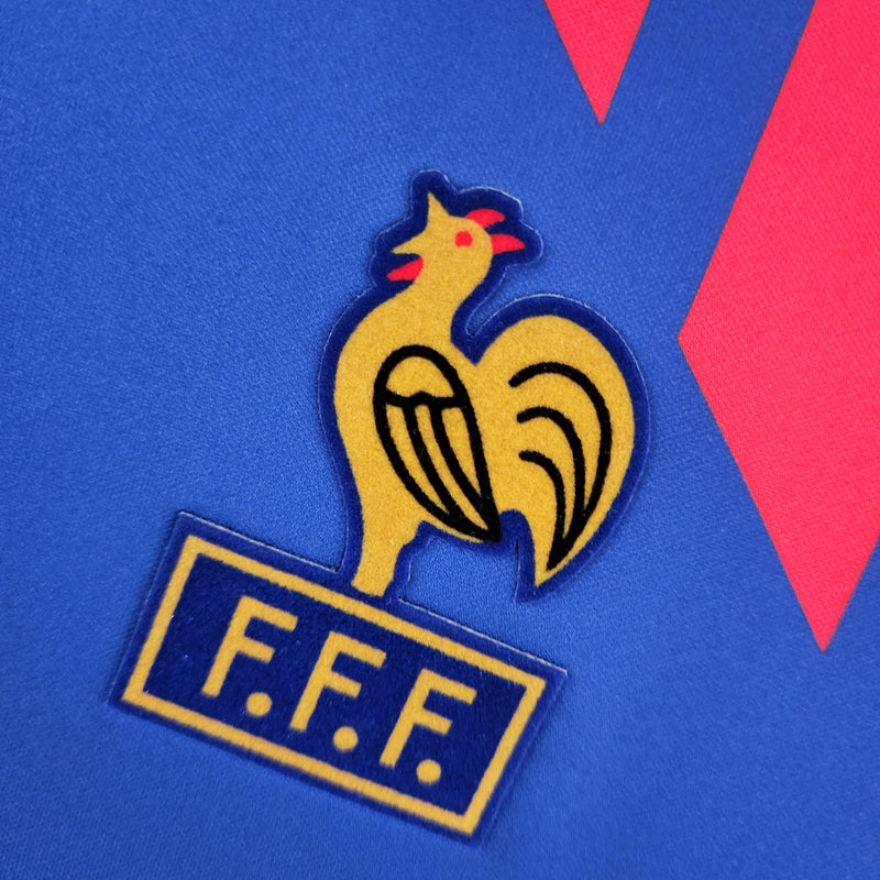 Camisa França - Retrô | 88/90 - (Casa)