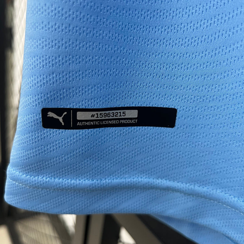 Camisa Manchester City - Retrô | 19/20 - (Casa)
