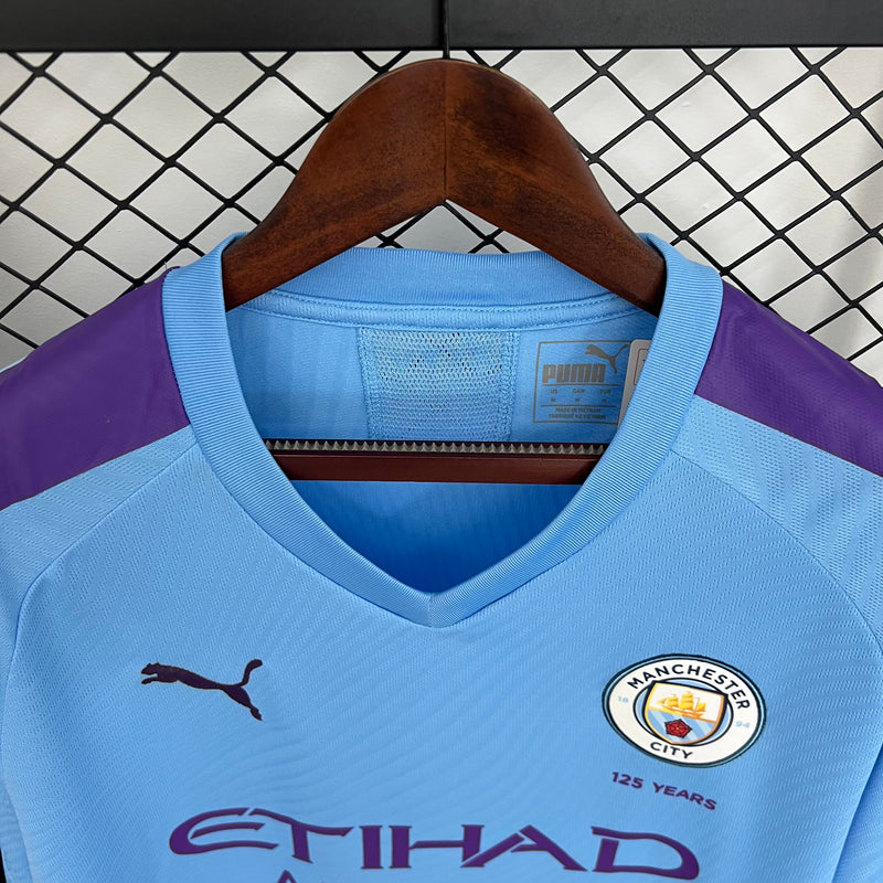Camisa Manchester City - Retrô | 19/20 - (Casa)