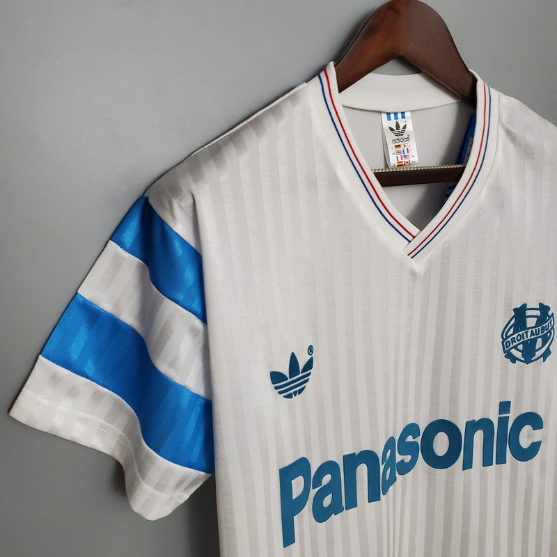 Camisa Marselha - Retrô | 1990 - (Casa)