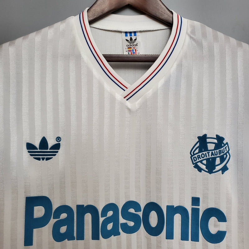 Camisa Marselha - Retrô | 1990 - (Casa)
