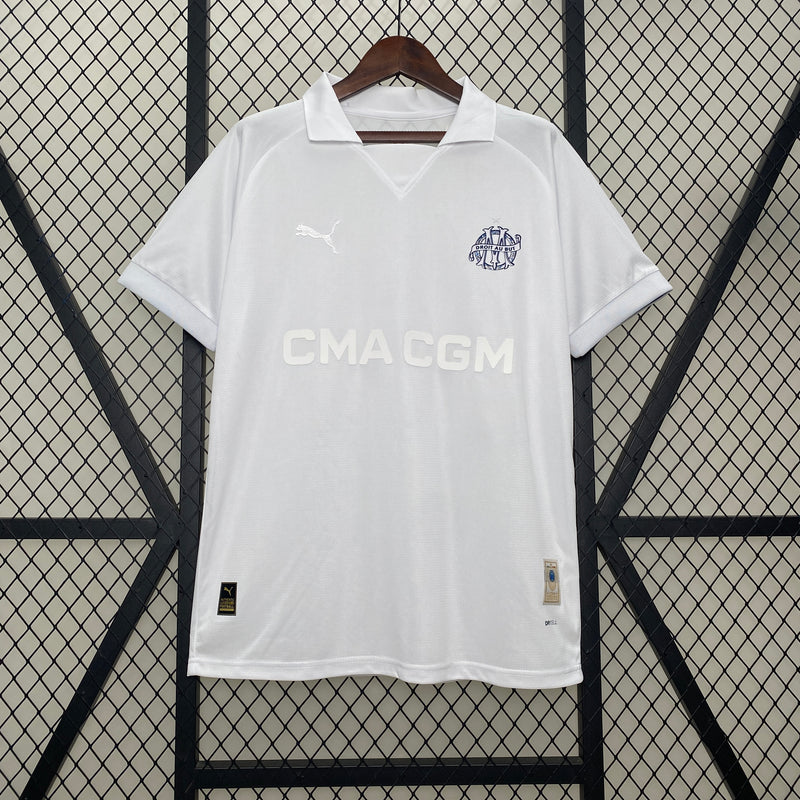 Camisa Marselha - Torcedor | 24/25 - Edição Especial Branca