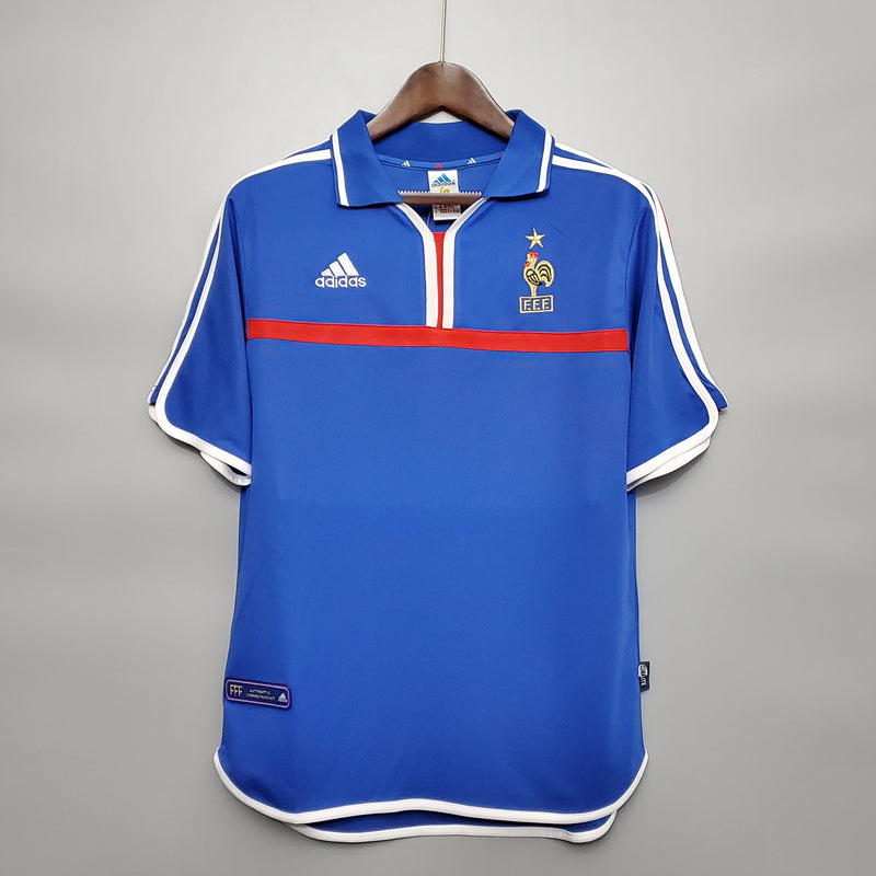 Camisa França - Retrô | 2000 - (Casa)