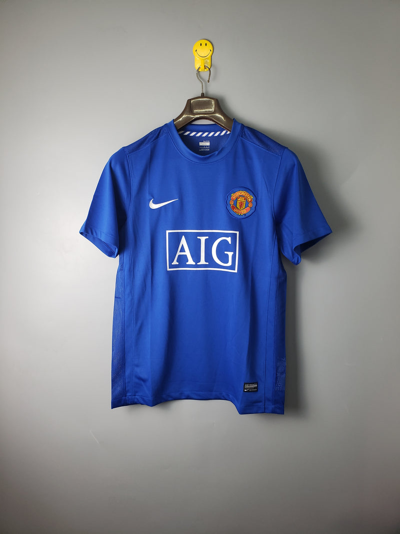 Camisa Manchester United - Retrô | 07/08 - Manga Curta - (Fora)