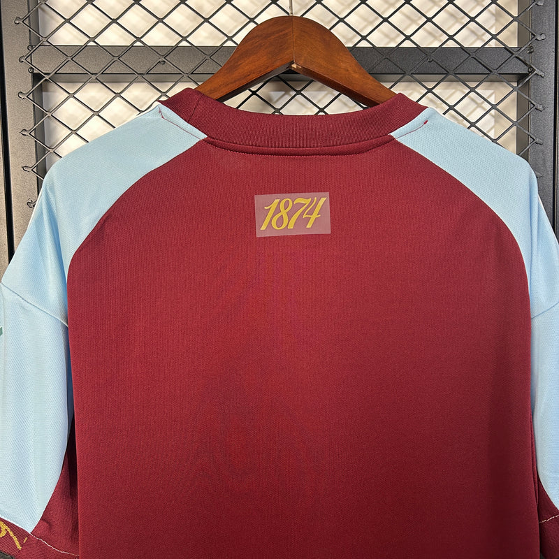 Camisa Aston Villa - Torcedor | 24/25 - (Casa)