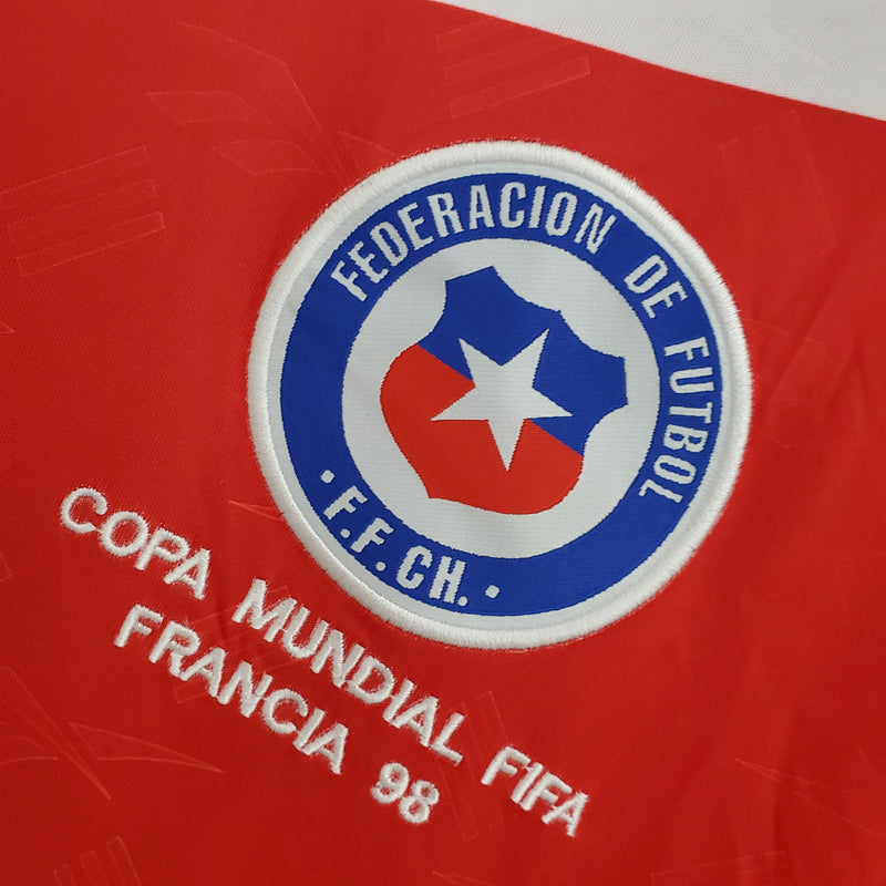 Camisa Chile - Retrô | 1998 - (Casa)