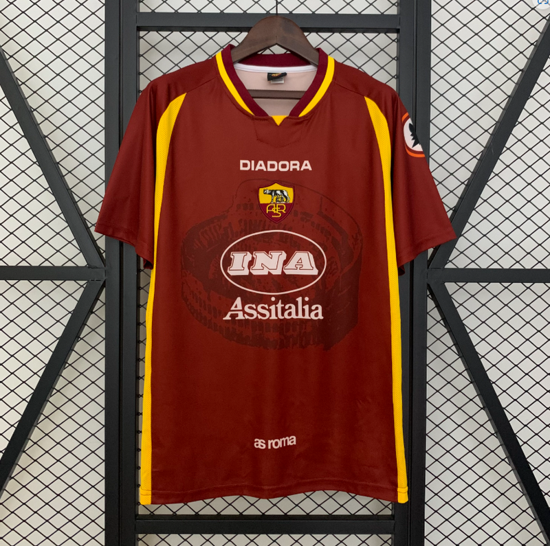 Camisa Roma - Retrô 97/98