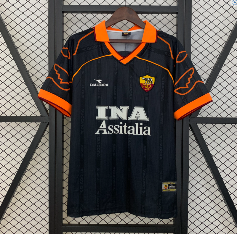 Camisa Roma - Retrô 99/00