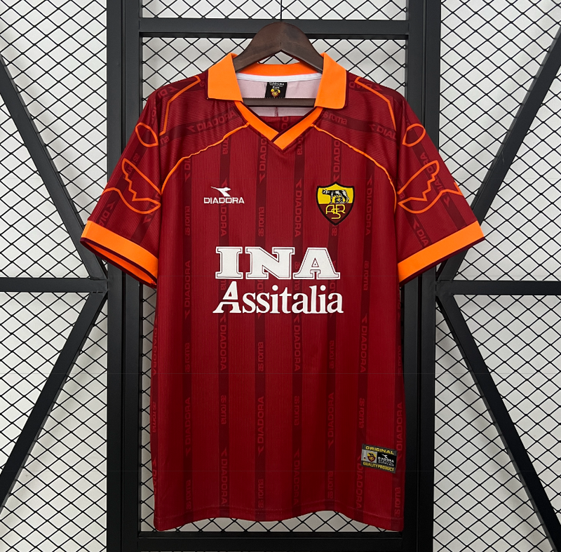 Camisa Roma  - Retrô | 99/00 (casa)