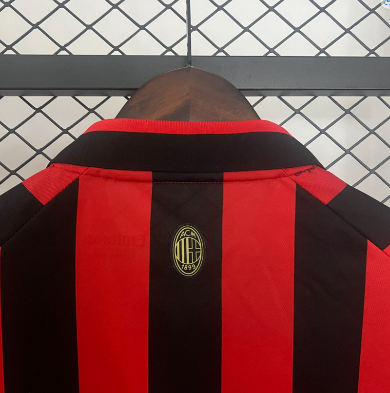 Camisa A.C Milan - Retrô | Edição Comemorativa de Aniversario  N 125º