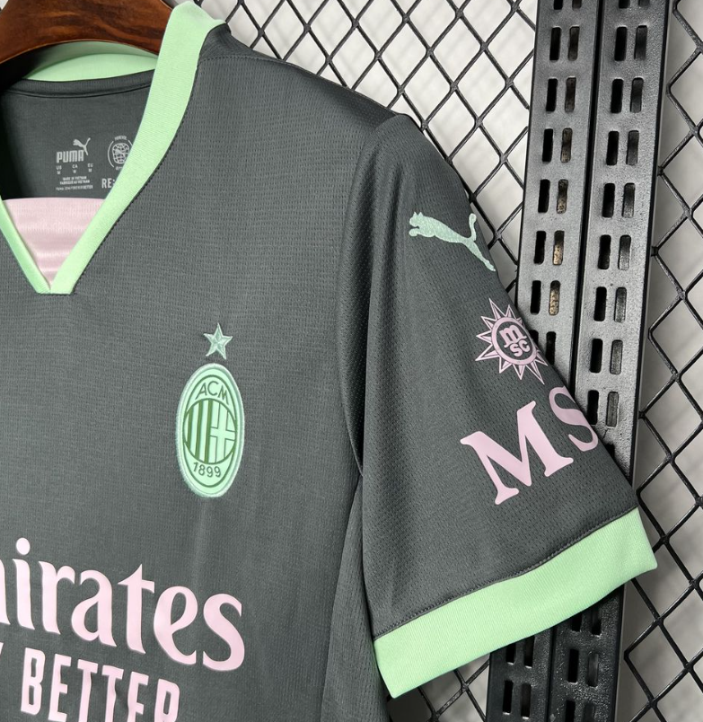 Camisa A.C Milan  - Torcedor  24/25  (Terceiro Uniforme)