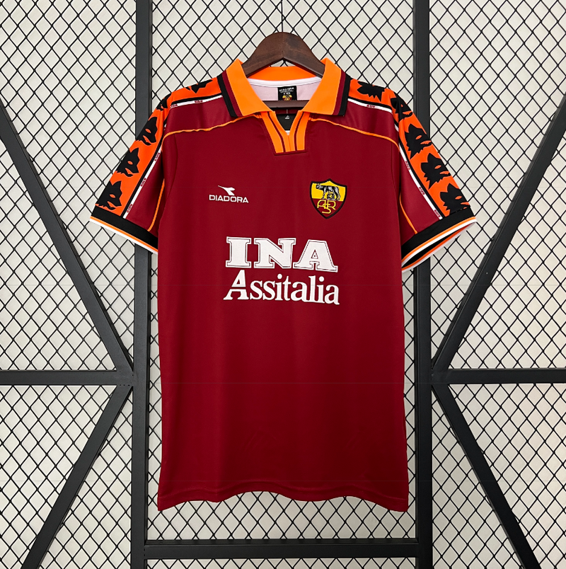 Camisa Roma  - Retrô 98/99 - Casa