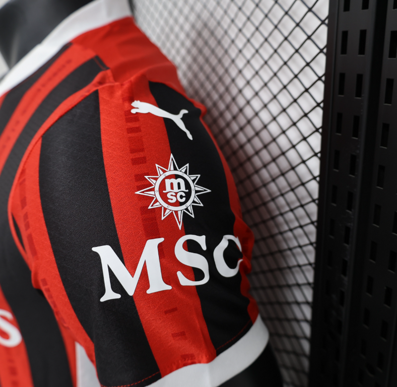 Camisa A.C Milan  - Jogador 24/25 (Casa)