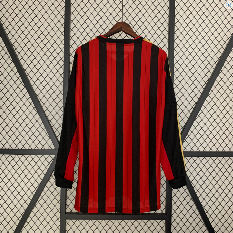 Camisa A.C Milan   - Retrô Manga longa | 13/14 (Casa)