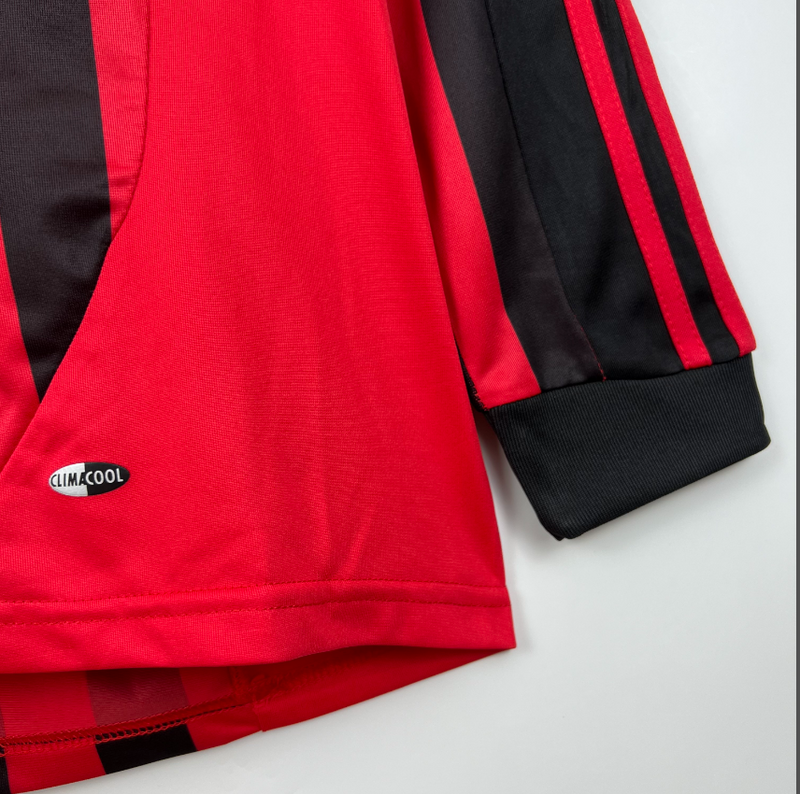 Camisa A.C Milan - Retrô Manga Longa  | 07/08  (Casa)