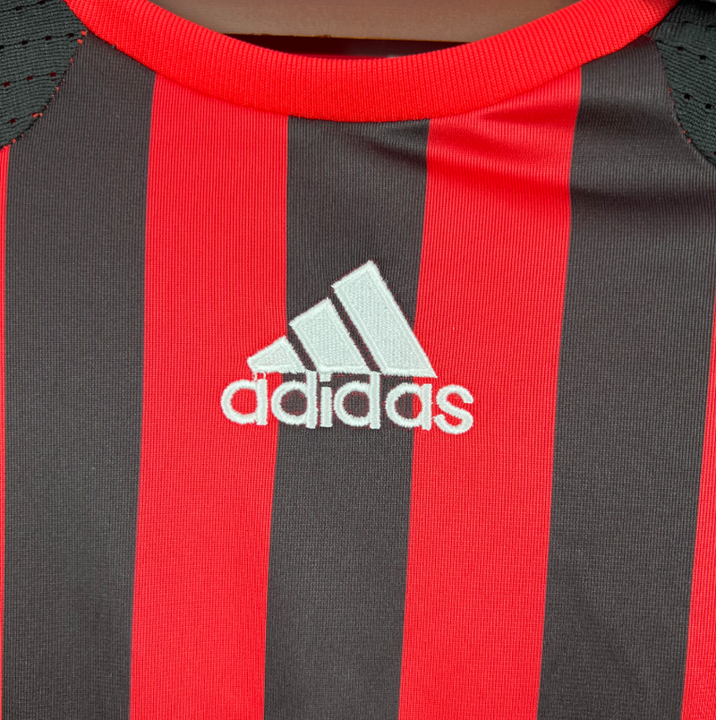 Camisa A.C Milan - Retrô Manga Longa  | 07/08  (Casa)