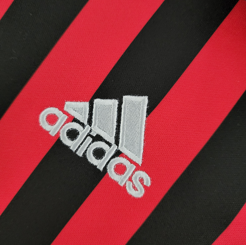 Camisa A.C Milan - Retrô Manga Longa 99/00 (Casa)