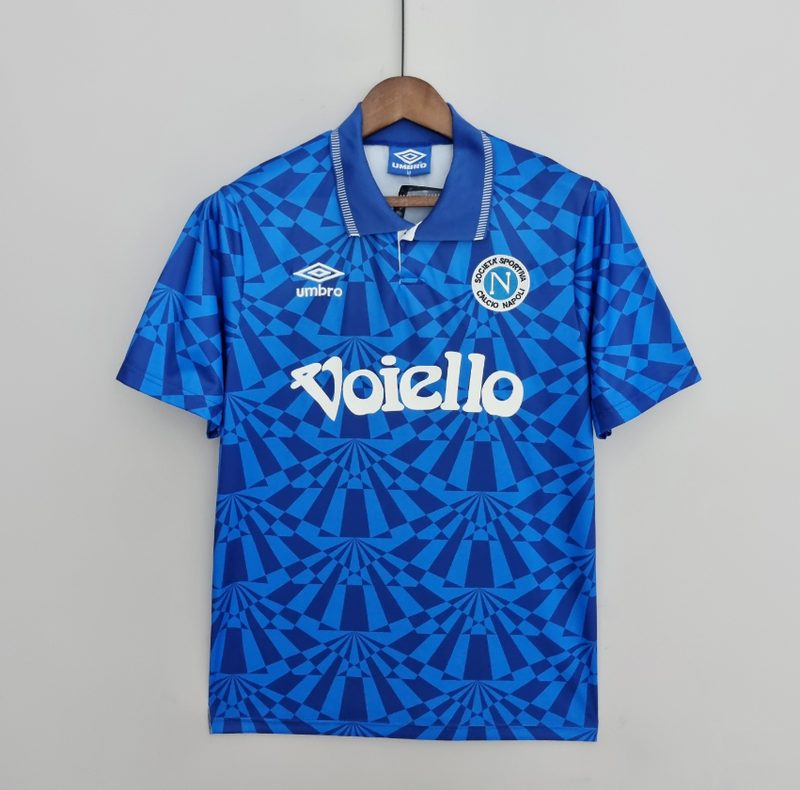 Camisa Napoli - Retrô | 91/93 -  (Casa)
