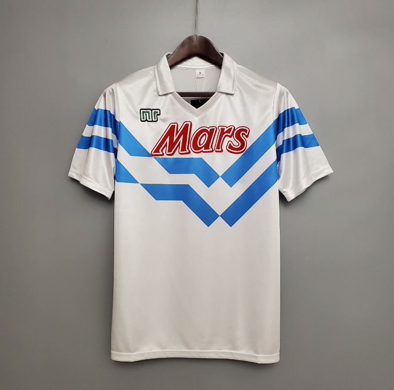 Camisa Napoli - Retrô | 88/89 -  (Fora)