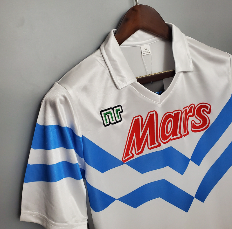 Camisa Napoli - Retrô | 88/89 -  (Fora)