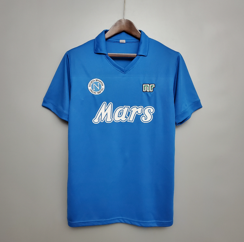 Camisa Napoli  - Retrô | 88/89 -  (Casa)