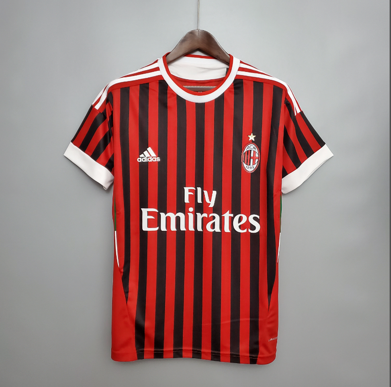 Camisa A.C Milan  - Retrô | 11/12-  (Casa)