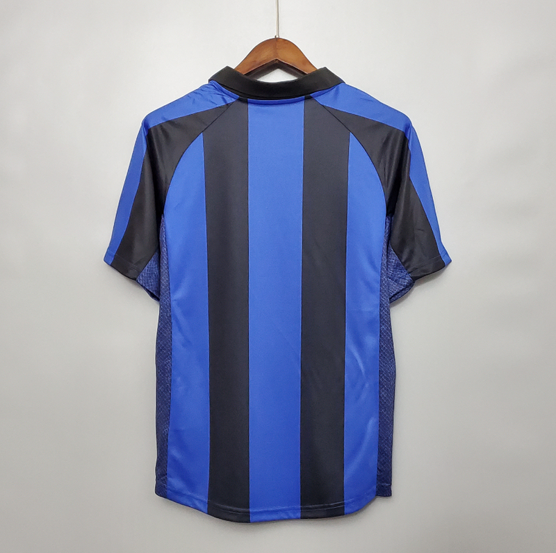 Camisa Inter De Milão  - Retrô | 01/02 (Casa)