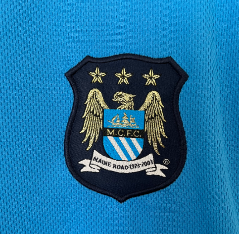 Camisa Manchester City - Retrô | 01/02 - (Casa)