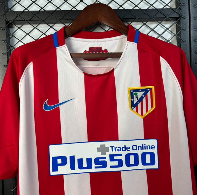 Camisa Atletico Madrid - Retrô | 16/17 - (Casa)