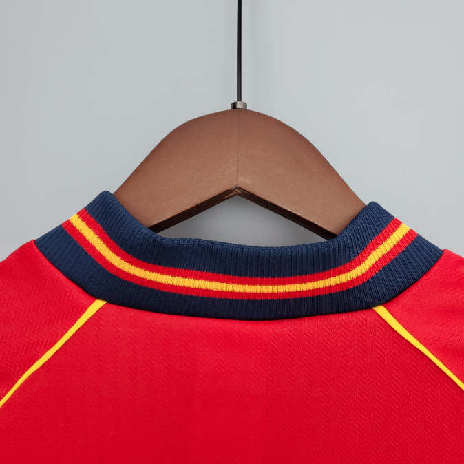 Camisa Espanha - Retrô | 1998 - (Casa)