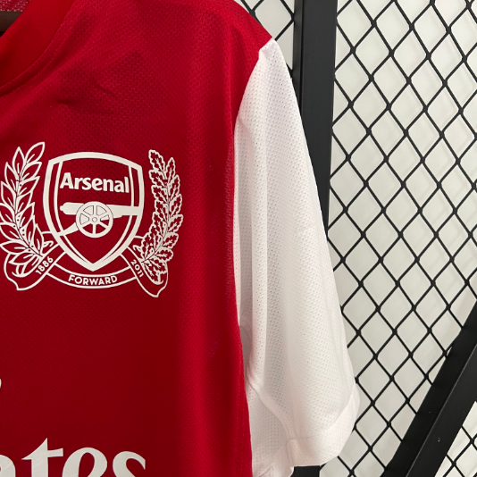 Camisa Arsenal - Retrô | 11/12 - 125º Aniversário - (Casa)
