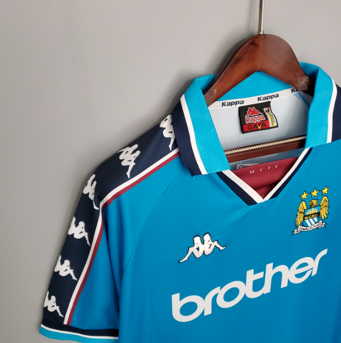 Camisa Manchester City - Retrô | 97/99 - (Casa)