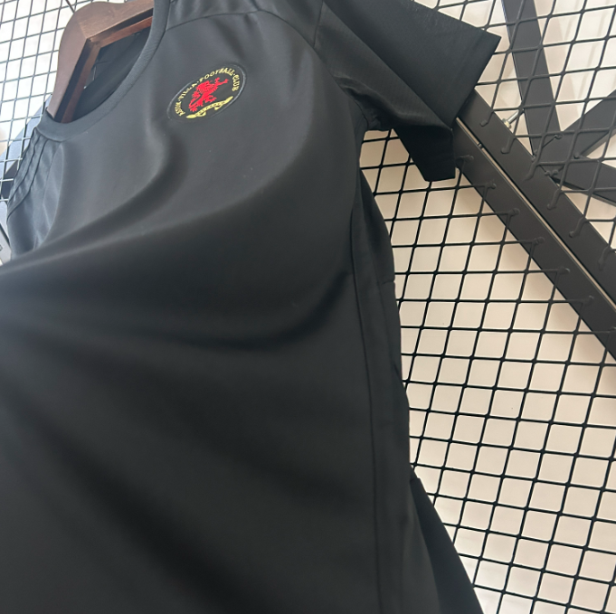 Camisa Aston Villa - Torcedor I 25/26 - Preta - 125º Aniversário