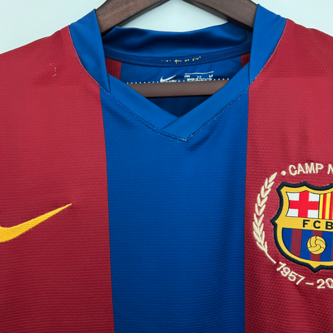 Camisa Barcelona - Retrô | 07/08 - (Casa)