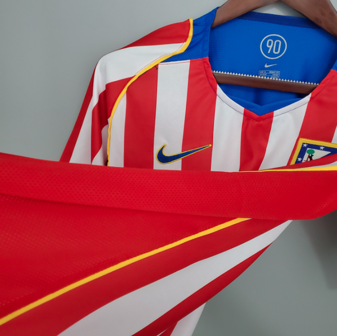 Camisa Atletico Madrid - Retrô | 04/05 - (Casa)