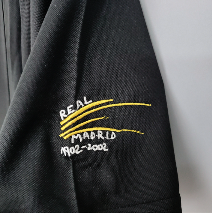 Camisa Real Madrid - Retrô | 02/03 - Champions League - (Fora)