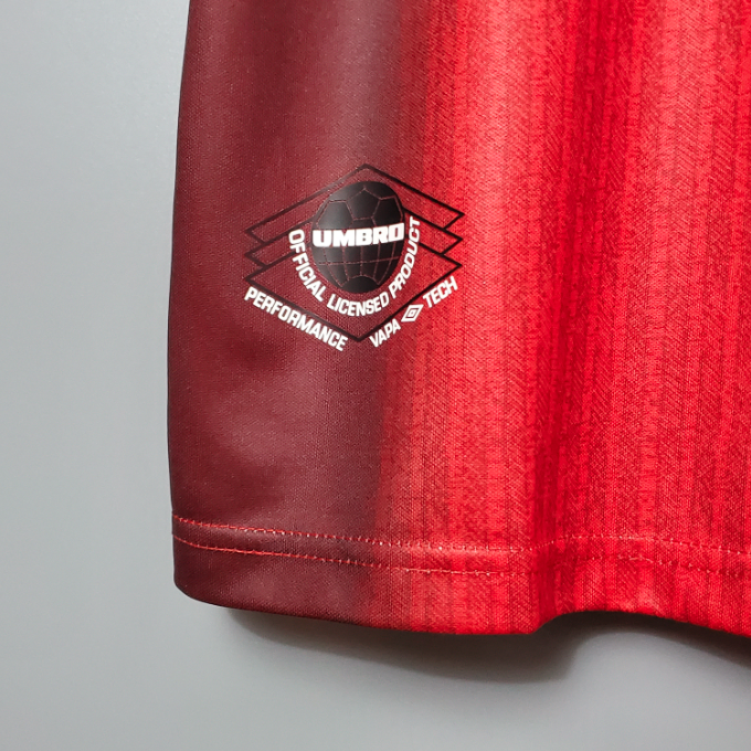 Camisa Manchester United - Retrô | 1996 - (Casa)