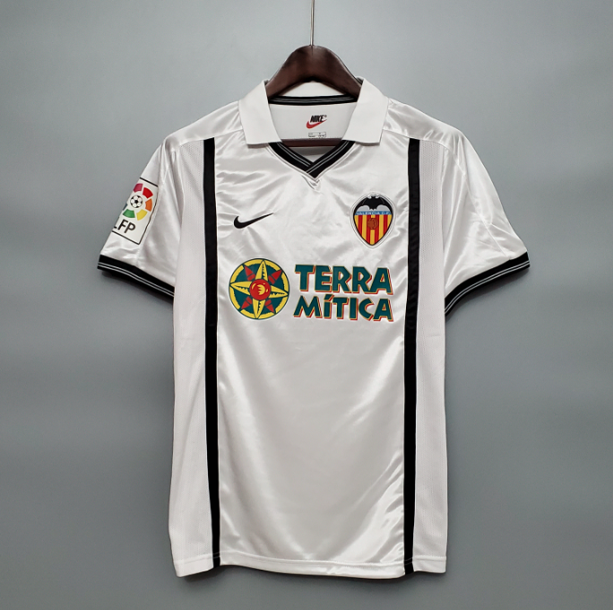 Camisa Valencia - Retrô | 2001 - (Casa)