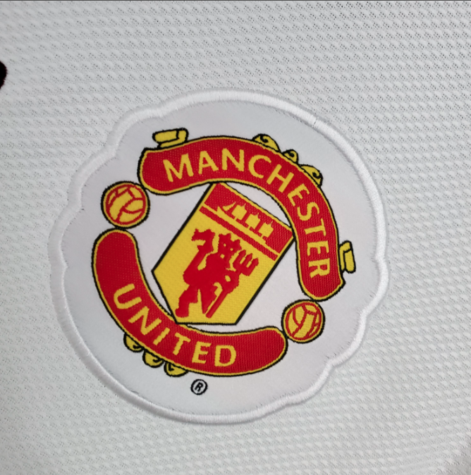 Camisa Manchester United - Retrô | 08/09 - Champions League - Branca - (Fora)