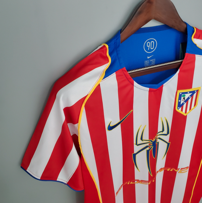 Camisa Atletico Madrid - Retrô | 04/05 - (Casa)