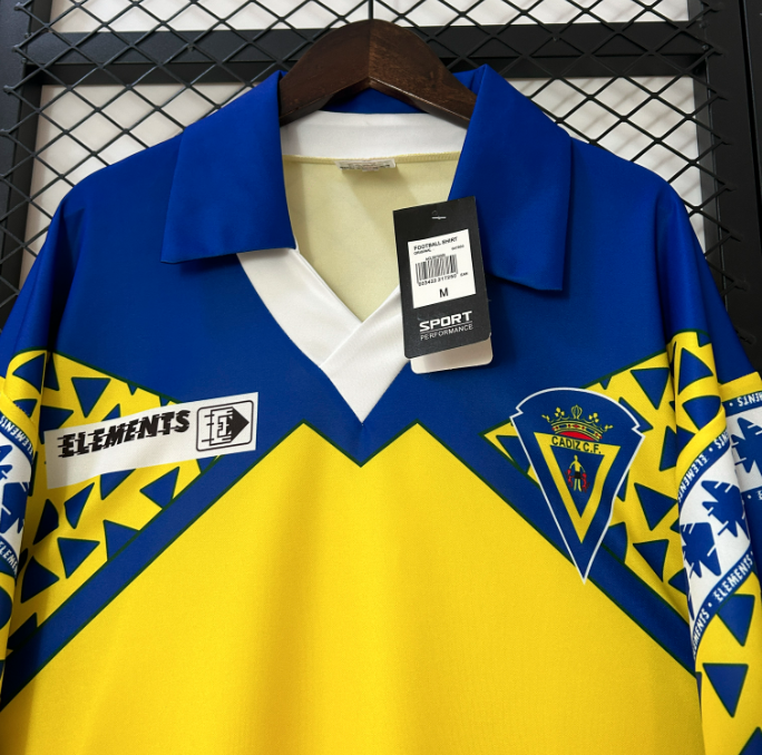 Camisa Cadiz - Retrô | 91/92 - (Casa)